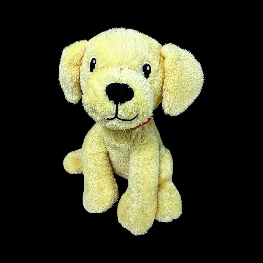 Kohl's Cares Biscuit Puppy Dog Plush Yellow Red Collar Stuffed Animal